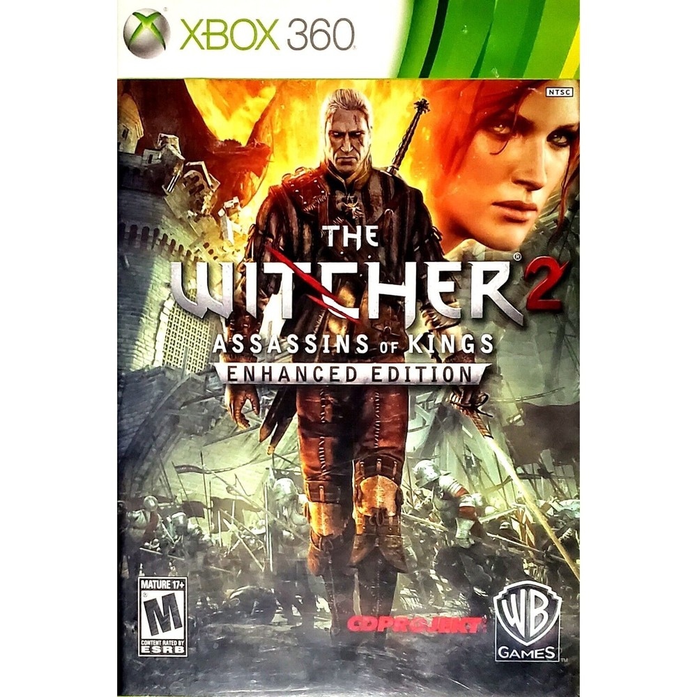 The Witcher 2: Assassins Of Kings - Enhanced Edition (Xbox 360, 2012) Tested CIB